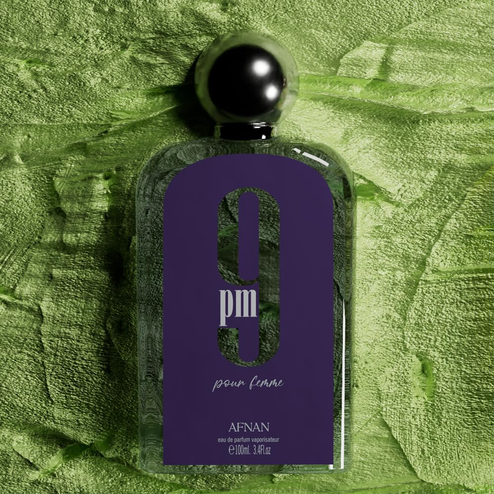 Afnan 9 PM Pour Femme Eau De Parfum, 3.4 Fl. Oz